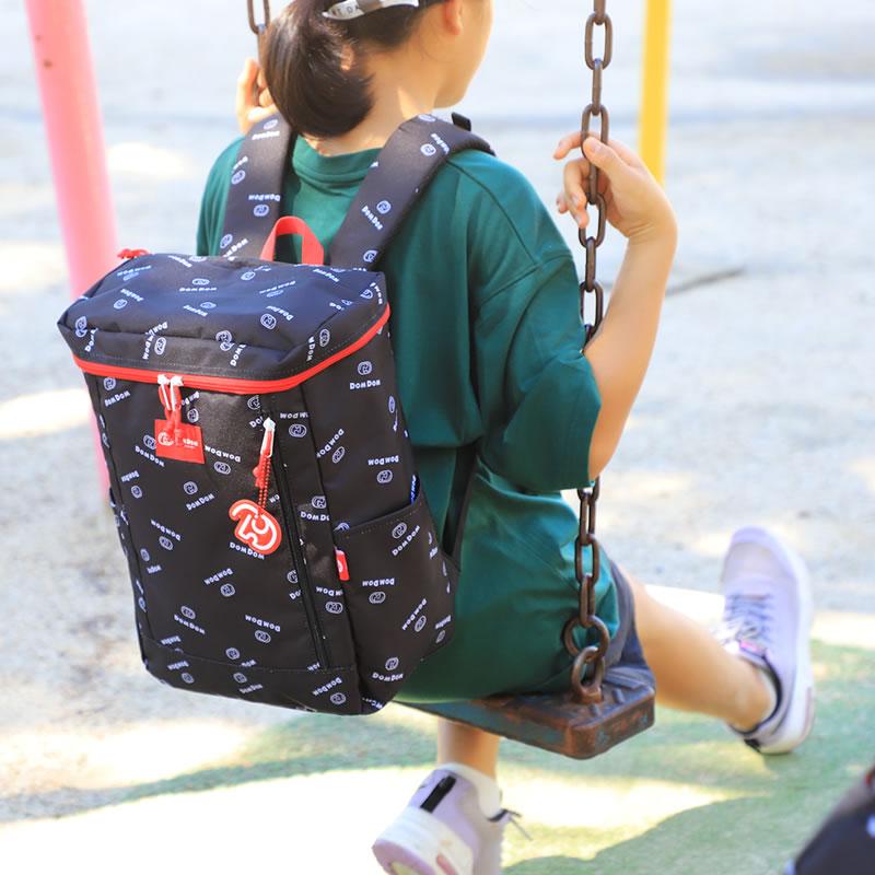 DOMDOM ドムドムハンバーガー キッズリュック スクエアリュック 子供用