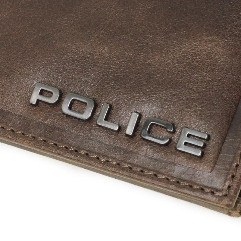 POLICE（ポリス） 送料無料 EDGE エッジ 長財布 小銭入れあり レザー