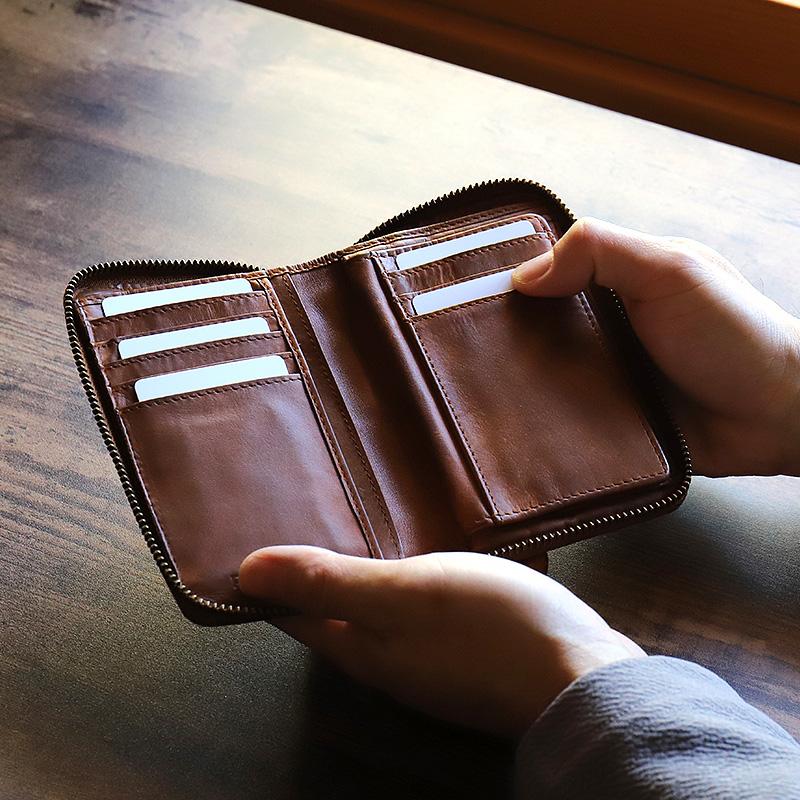 バタフライウォレット（ツボやんさま専用） KC,s KC'S ケイシイズ レザーウォレット 財布 ビルフォールド