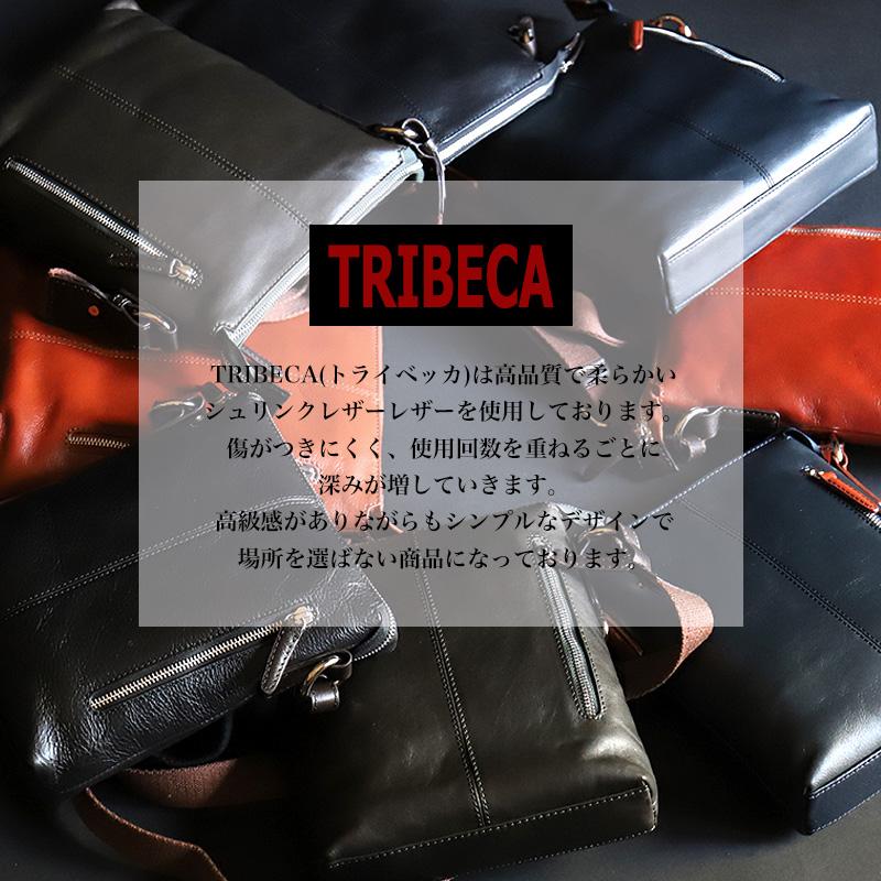 TRIBECA トライベッカ ショルダーバッグ 斜め掛けバッグ A5 TR-11001 牛革 本革 レザー 革 メンズ 送料無料｜bagshoparr｜06
