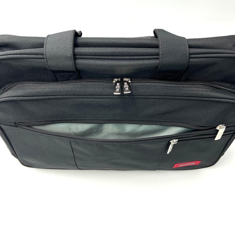 サクソン ビジネスバッグ 2WAY 軽量 撥水 PC収納 キャリーオン 通勤