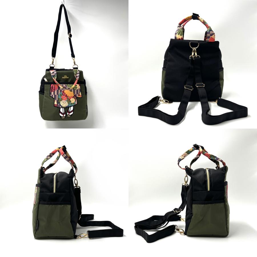 mis zapatos（ミス サパト） リュック 小さめ 2WAY ショルダーバッグ