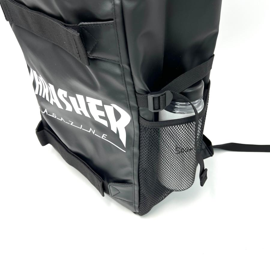 スラッシャー スクエア ボックス型 リュック 大きめ 大容量 37L 防水 PC収納 多ポケット THRASHER TH-Q 正規品｜bagshopbeans｜09