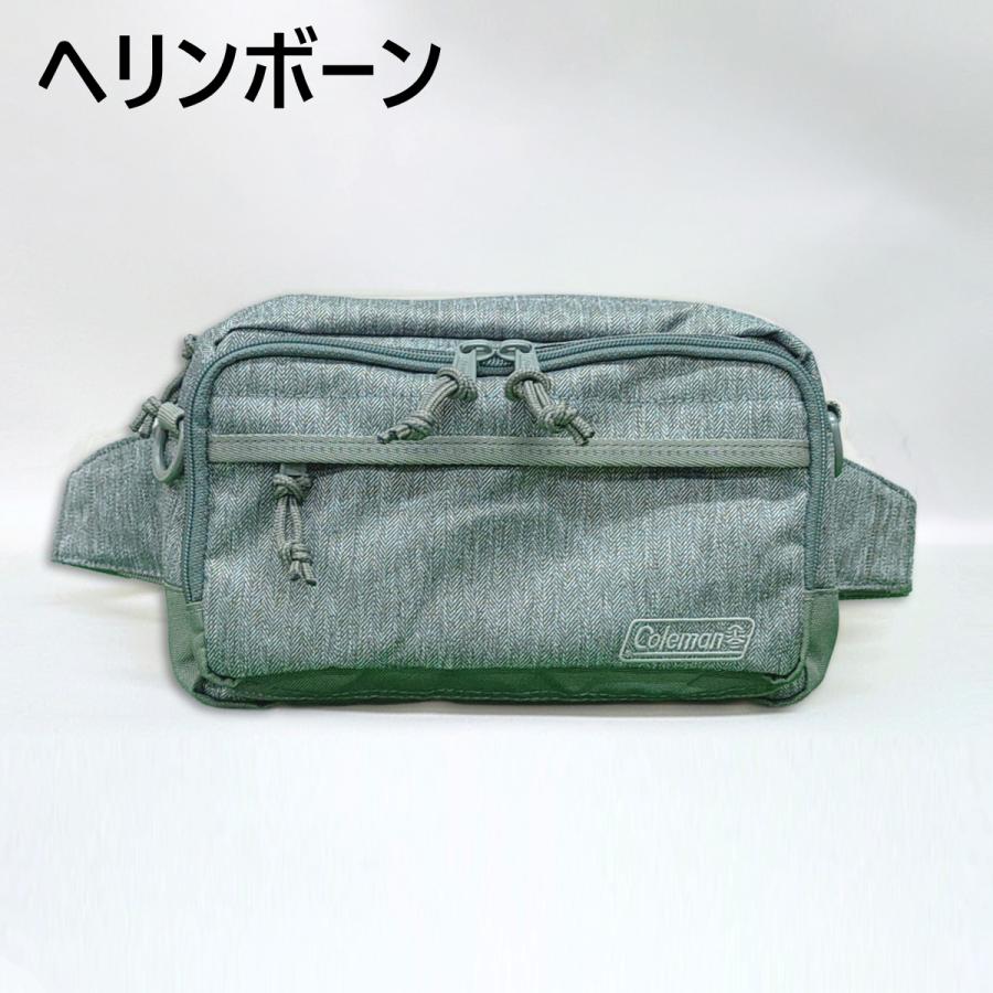 Coleman（コールマン） ウエストポーチ ショルダーバッグ 2WAY 小さめ