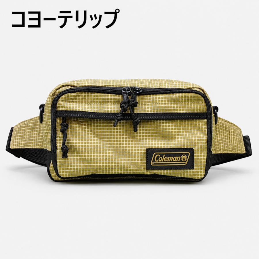 Coleman（コールマン） ウエストポーチ ショルダーバッグ 2WAY 小さめ