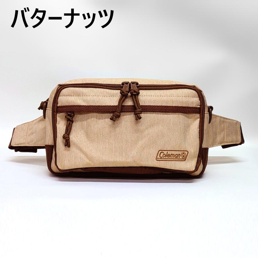 Coleman（コールマン） ウエストポーチ ショルダーバッグ 2WAY 小さめ
