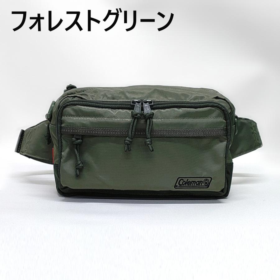 Coleman（コールマン） ウエストポーチ ショルダーバッグ 2WAY 小さめ