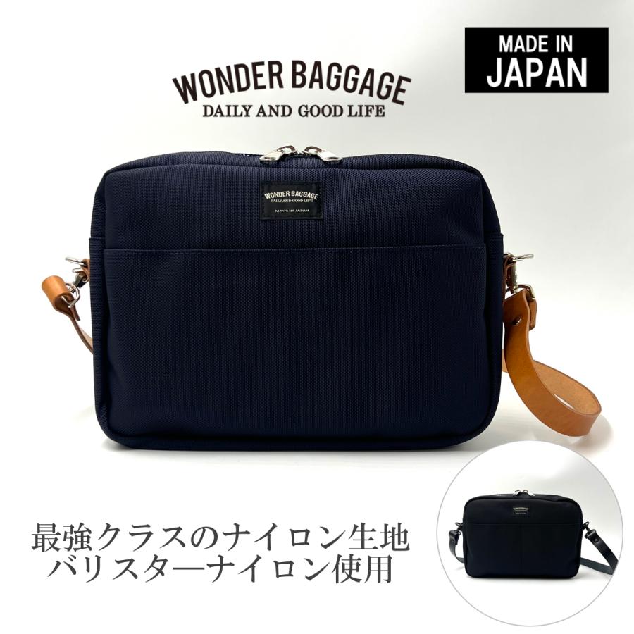 WONDER BAGGAGE（ワンダーバゲージ） ショルダーバッグ A4 ビジネス