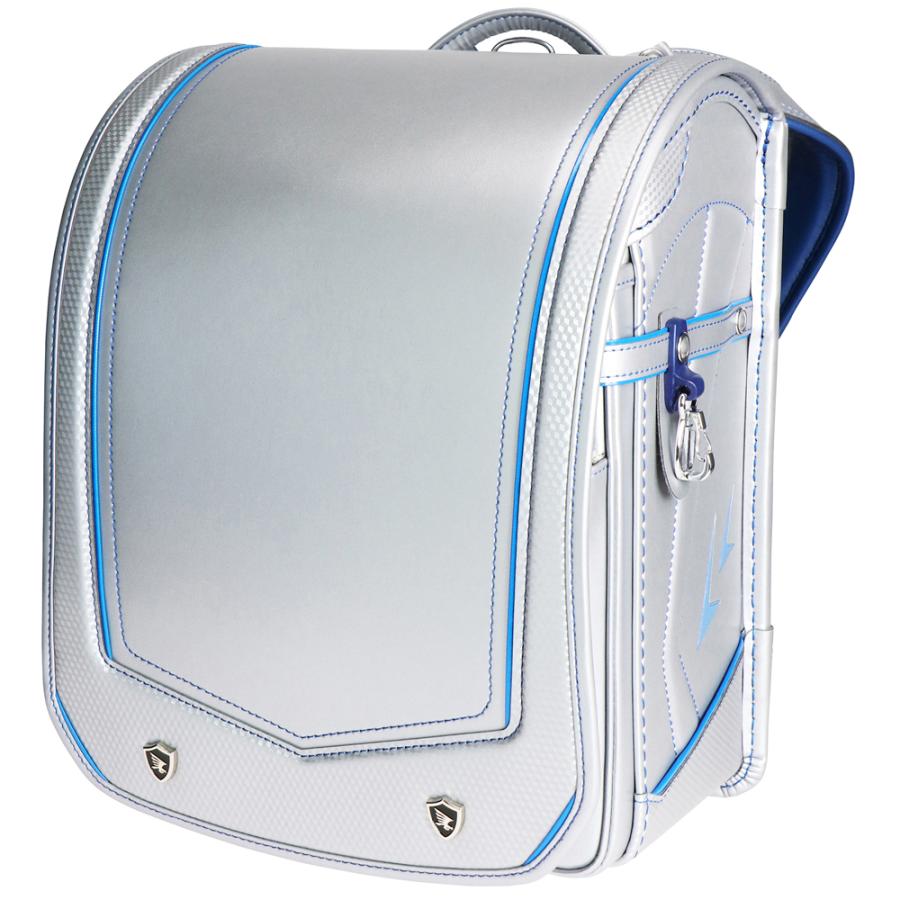 瞬ピカッワイド(シルバー×ブルー)ランドセル : BAG STUDIO 瞬ピカッワイド(シルバー×ブルー)ランドセル : BAG STUDIO