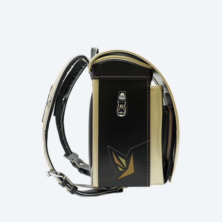 スパークライトキューブ ランドセル ブラック×ゴールド : BAG STUDIO 