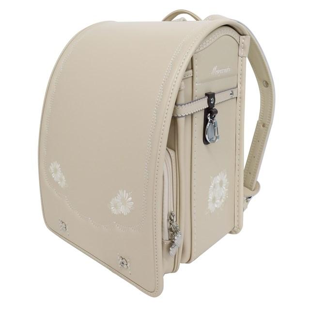 マーガレットランドセル（ベージュホワイト） : BAG STUDIO HAYASHI