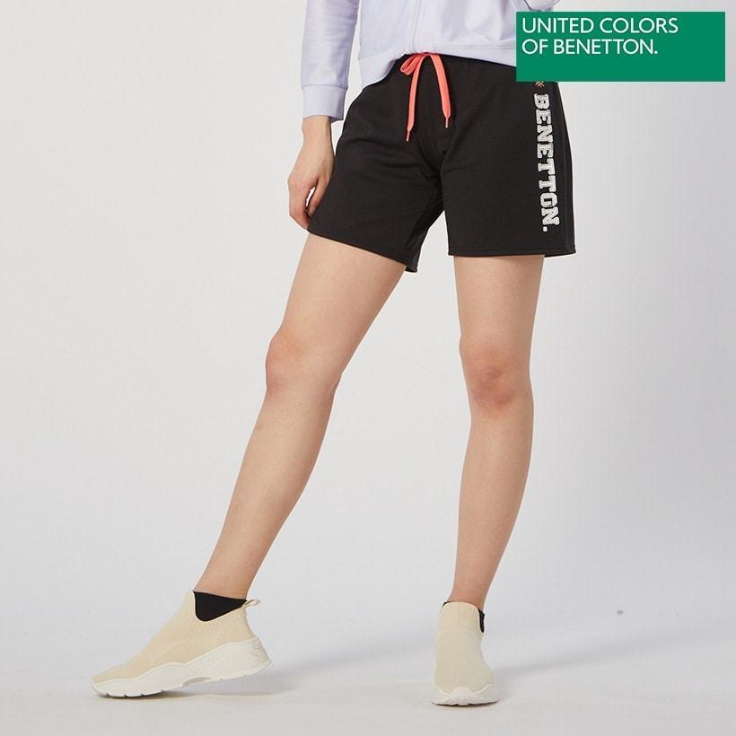 正規品 ベネトン Benetton レディース 女性 タンピンボトムス ショーツ 短パン ズボン ジャージ ショートパンツ 紐 ポケット付き 26 Bk ファッション スポーツ Faspo 通販 Yahoo ショッピング