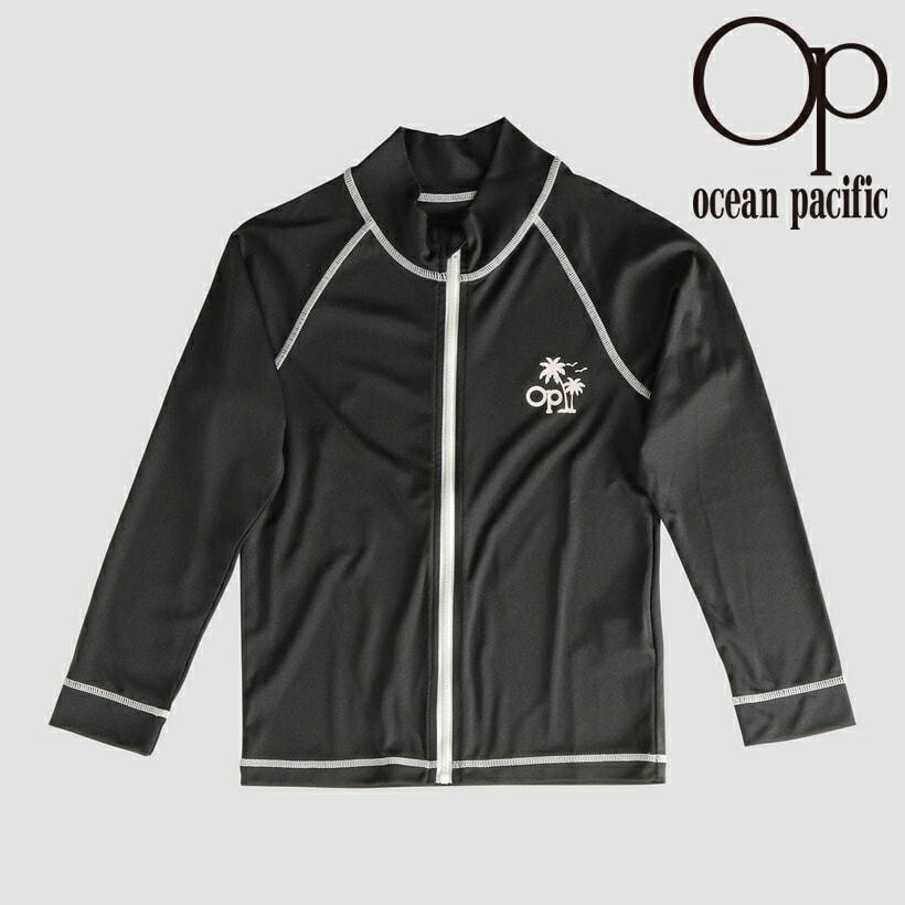 オーシャンパシフィック Oceanpacific ラッシュガード Kids シンプル 定番 ベーシック 合わせやすい オシャレ 夏 保障できる