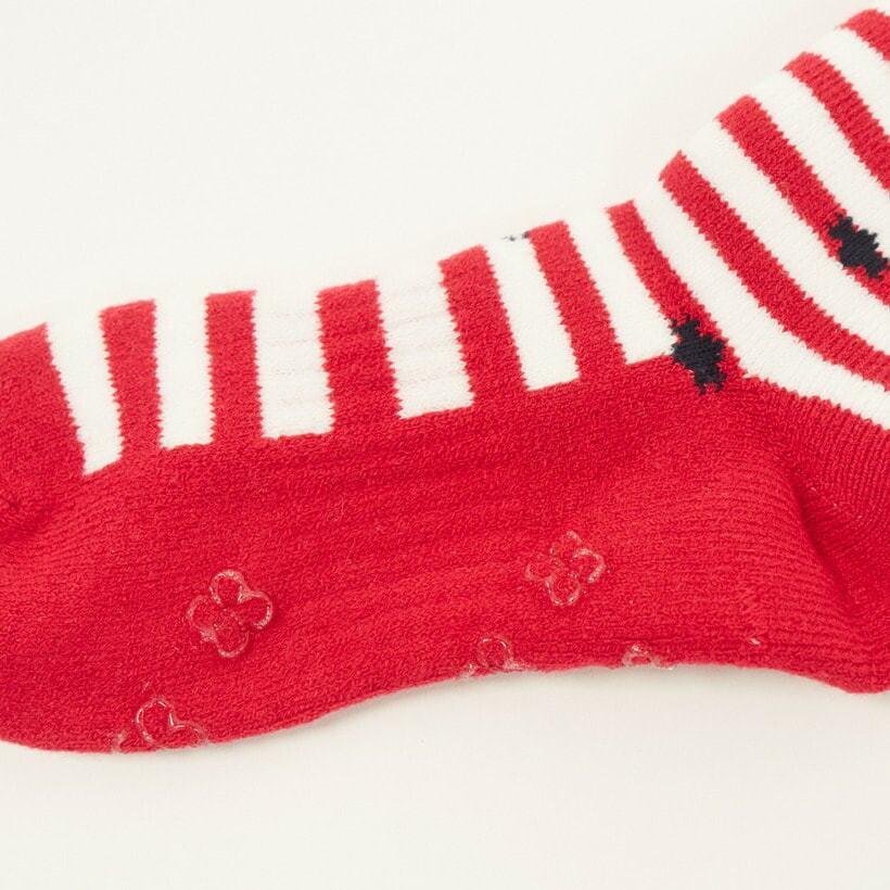 正規品 マリクレール Marie Claire レディース 女性 ソックス 靴下 ミドル丈 ボーダー 花柄 飛び柄 コーディネート 滑り止め付き 7319 Rd ファッション スポーツ Faspo 通販 Yahoo ショッピング