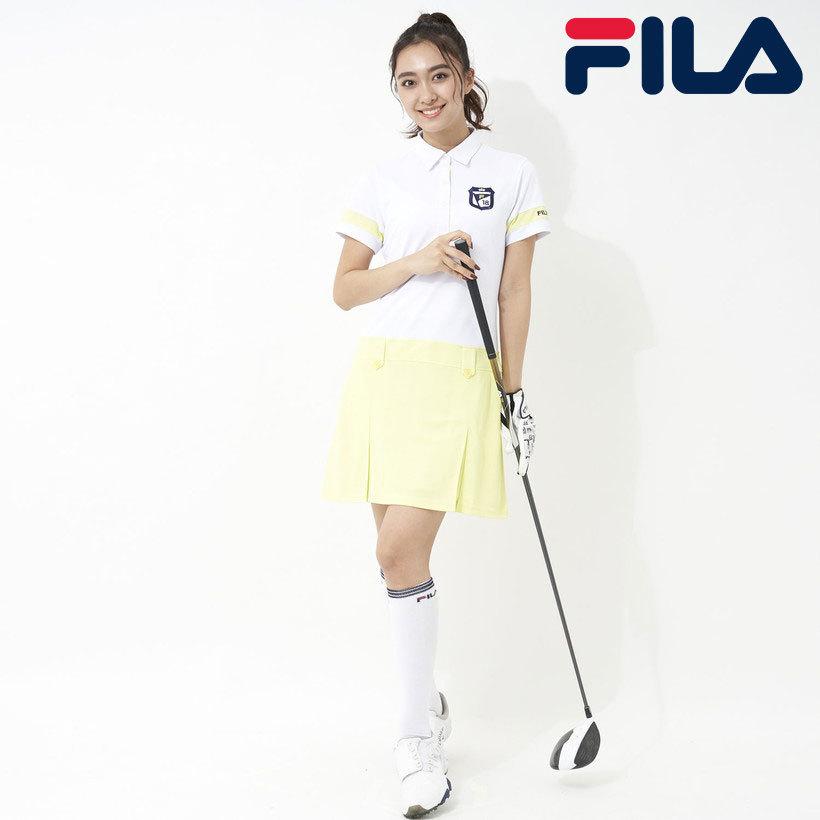 正規品 ゴルフ フィラ フィラゴルフ Fila Golf スポーツ ゴルフ レディース 女性 ワンピース ゴルフ スポーツ 吸汗速乾 Uv 接触冷感 ファッション スポーツ Yl 動きやすい Faspo 送料 無料