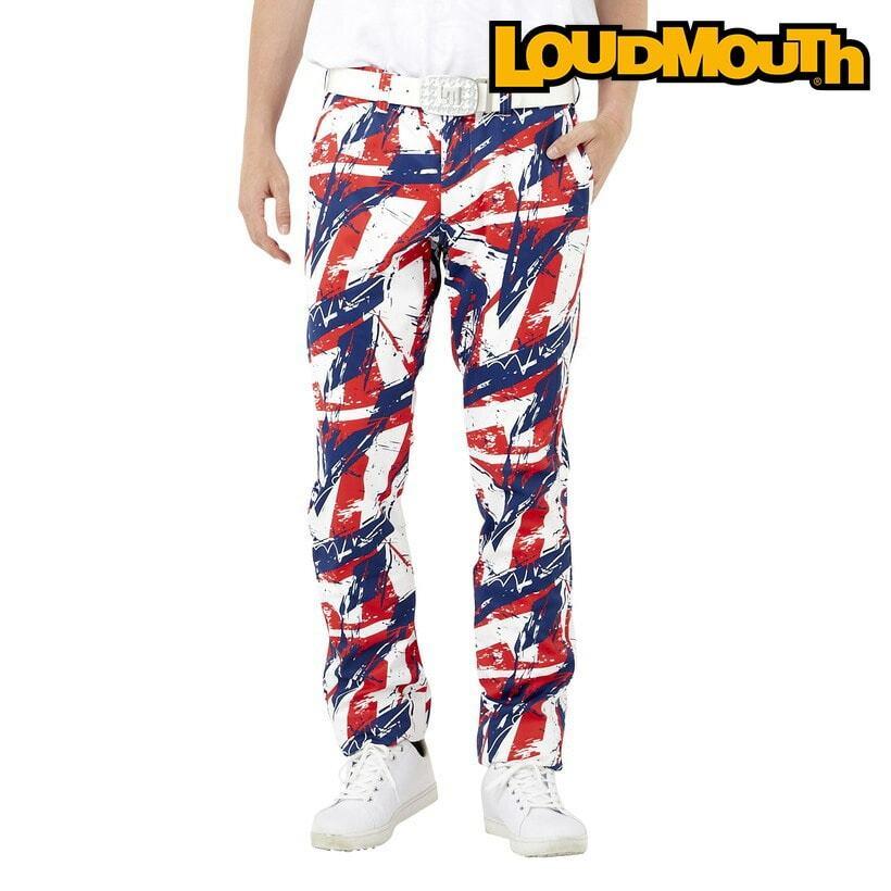 生まれのブランドで 正規品 ラウドマウス Loudmouth メンズ 男性用 ロングパンツ 長ズボン ズボン パンツ ロゴ ブランド スポーツ ゴルフウェア Cisama Sc Gov Br