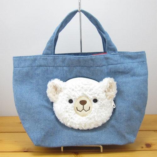 コービーコービー デニムバッグ ホワイト Cobe Cobe ミニトートバッグ レディース キャンバス 布 小さめ グッズ お出掛けトート Cb7449 雑貨のおもちゃ箱バーグyahoo 店 通販 Yahoo ショッピング