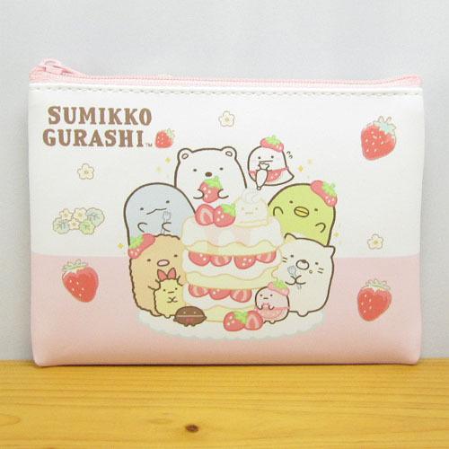 San X すみっコぐらし フリーポーチm いちご 小物入れ 化粧ポーチ コスメポーチ おしゃれ かわいい アクセサリー Cfm5sgig 雑貨のおもちゃ箱バーグyahoo 店 通販 Yahoo ショッピング