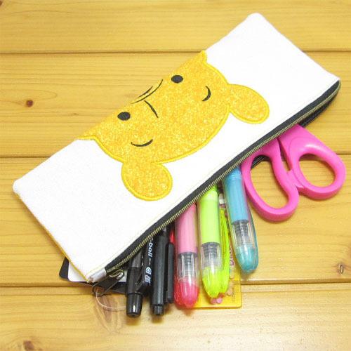 ディズニー Winnie The Pooh くまのプーさん ウーリー雑貨シリーズ プー ペンポーチ ペンケース 筆箱 文房具 文具 かわいい グッズ 女子おしゃれ D 雑貨のおもちゃ箱バーグyahoo 店 通販 Yahoo ショッピング