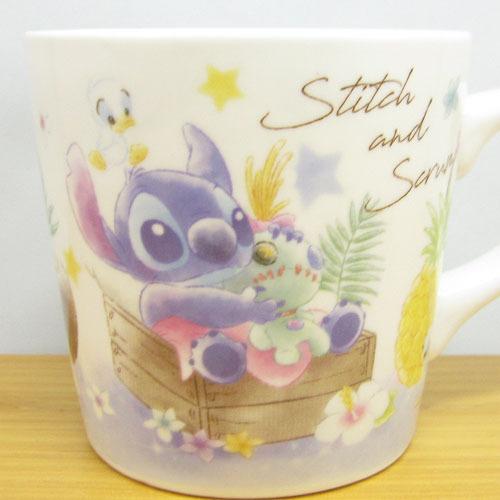 ディズニー マグカップ サニーデイズ スティッチ コップ カップ マグカップ 食器 おしゃれ グッズ Dnst 雑貨のおもちゃ箱バーグyahoo 店 通販 Yahoo ショッピング