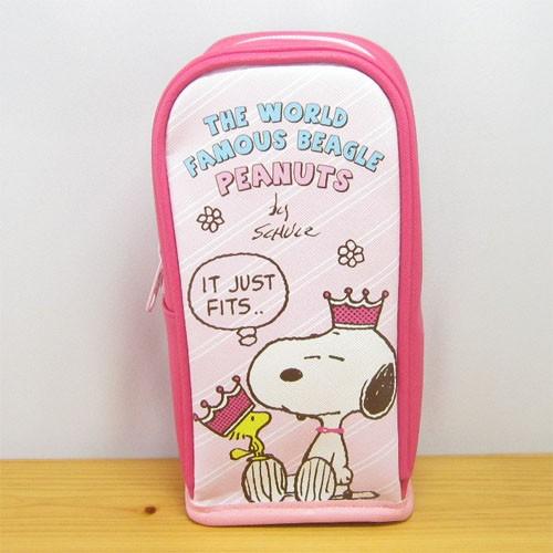 スヌーピーペンケース ピーナッツ スヌーピー スタンドポーチ クラウン Peanuts Snoopy ペンポーチ 筆箱 おしゃれ かわいい グッズ Es258b 雑貨のおもちゃ箱バーグyahoo 店 通販 Yahoo ショッピング