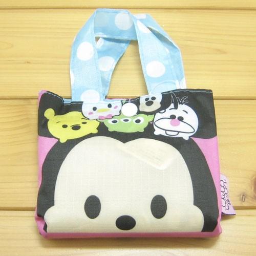 ツムツムグッズ ディズニー Tsumtsum ツムツム キャラクターエコバッグ ツムツムフェイス 雑貨 エコバッグ 折り畳み トート Fae061 雑貨のおもちゃ箱バーグyahoo 店 通販 Yahoo ショッピング