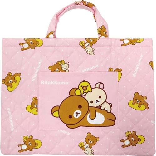 リラックマ レッスンバッグ ポケット キルティング キルト 幼稚園 保育園 小学校 入園 入学 バレエ ピアノ おけいこバッグ スクール グッズ K4501a 雑貨のおもちゃ箱バーグyahoo 店 通販 Yahoo ショッピング