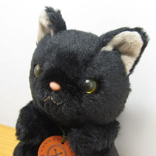 ネコのぬいぐるみサンアロー サンアロー オリジナルぬいぐるみ Potte くろねこ ぬいぐるみ 黒猫 猫グッズ 雑貨 ふわふわ 小さい 可愛い おもちゃ K7611 雑貨のおもちゃ箱バーグyahoo 店 通販 Yahoo ショッピング