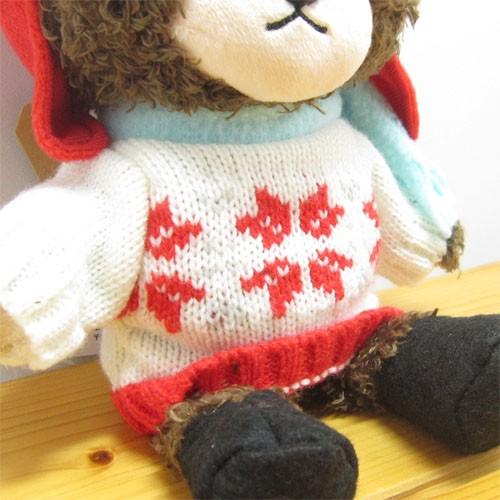 くまのがっこう ぬいぐるみ ノルディックニット モコモコジャッキーs ジャッキー くまの学校 ぬいぐるみ グッズ ベア クマ プレゼント Kg 雑貨のおもちゃ箱バーグyahoo 店 通販 Yahoo ショッピング