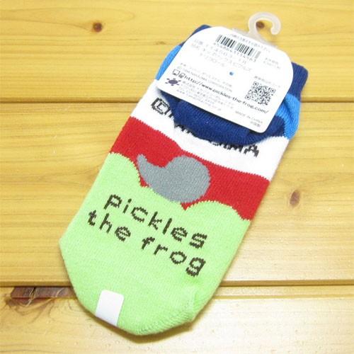 かえるのピクルス カエルのピクルス キッズソックス トリコロール 靴下 子供 カエルグッズ 13cm 14cm 15cm 16cm 17cm 18cm Kp 雑貨のおもちゃ箱バーグyahoo 店 通販 Yahoo ショッピング