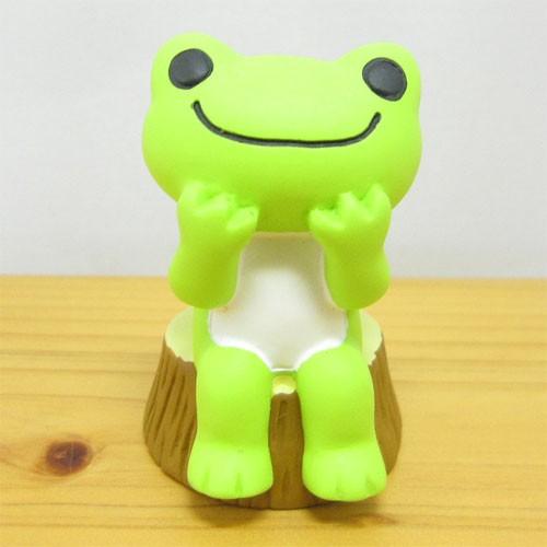 かえるのピクルス フィギュアシリーズ ピクルス フィギュア 切り株 カエルのピクルス 雑貨 オブジェ 置物 カエル雑貨 Kp 雑貨のおもちゃ箱バーグyahoo 店 通販 Yahoo ショッピング