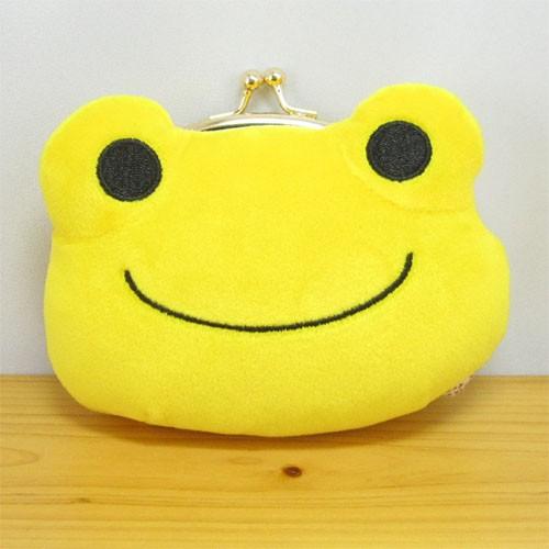 かえるのピクルス ぬいぐるみがま口 イエロー カエルのピクルス かえるグッズ 財布レディース小銭入れ 小物入れカエル雑貨 限定品 Kp 雑貨のおもちゃ箱バーグyahoo 店 通販 Yahoo ショッピング