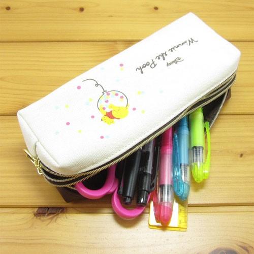 ディズニー Winnie The Pooh くまのプーさん Wファスナーペンポーチ バルーン ペンケース 筆箱 文房具 かわいい グッズ 女子 おしゃれ Mpb005 雑貨のおもちゃ箱バーグyahoo 店 通販 Yahoo ショッピング