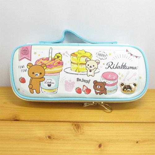 リラックマ ハッピースクール ペンポーチ デザート ペンケース 筆箱 文房具 おしゃれ かわいい グッズ 小物入れ ポーチ Py 雑貨のおもちゃ箱バーグyahoo 店 通販 Yahoo ショッピング