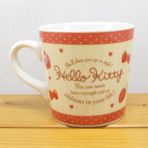 サンリオキャラクターズ ハローキティ Hello Kitty マグカップ ハピネスガール 陶器 グッズ おしゃれ 大きいコーヒー ティータイム お茶 紅茶 Srkt 雑貨のおもちゃ箱バーグyahoo 店 通販 Yahoo ショッピング