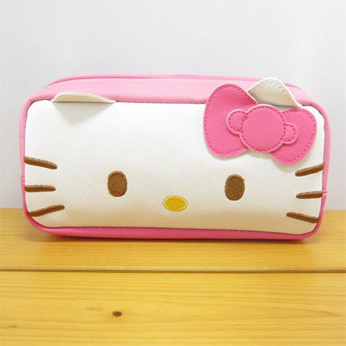 サンリオキャラクターズ ドアップペンポーチ ハローキティ Hello Kitty ペンケース 筆箱 文房具 おしゃれ かわいい 小物入れ コスメ Srkt 雑貨のおもちゃ箱バーグyahoo 店 通販 Yahoo ショッピング
