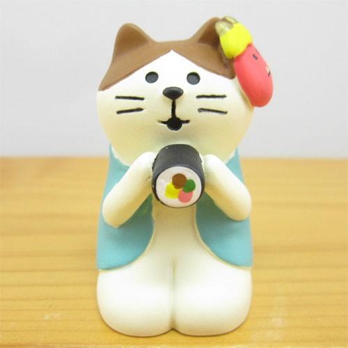 デコレ コンコンブル まったりマスコット 節分シリーズ 恵方巻猫 Decole Concombre 雑貨 オブジェ 置物 インテリア雑貨 コレクション かわいい 縁起物 Zfk 雑貨のおもちゃ箱バーグyahoo 店 通販 Yahoo ショッピング