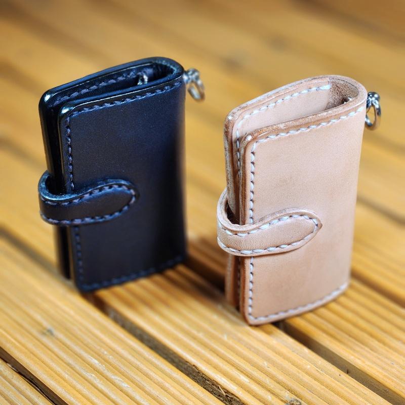 本革製 キーケース】 ハンドメイド 完全オーダーメイド 総手縫い 栃木