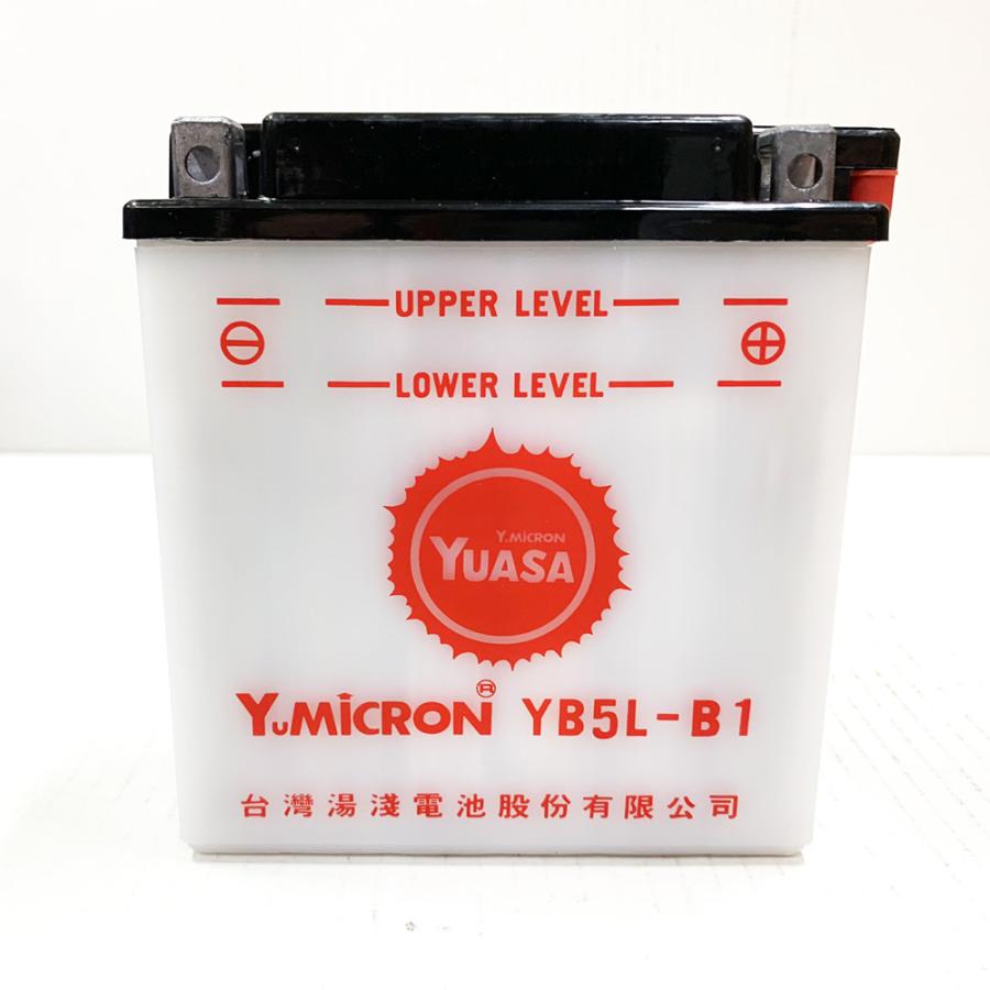 グローブ付！ 台湾 ユアサ YUASA YB5L-B 開放型バイクバッテリー 互換 FB5L-B 12N5-3B GM5Z-3B 専用液付｜baikupatuhakase｜04