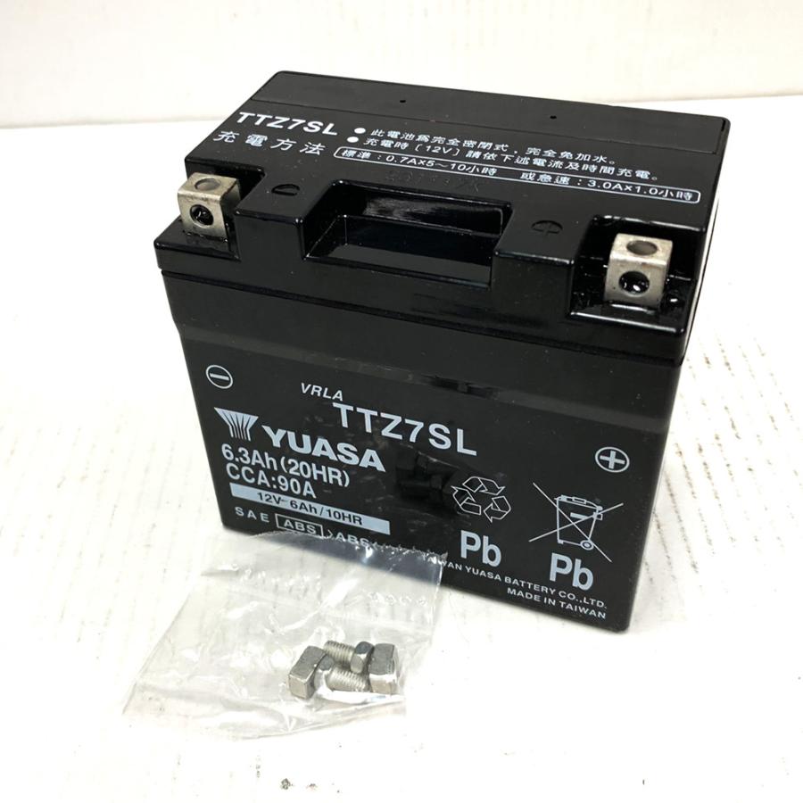 台湾 YUASA ユアサ TTZ7SL 互換 YTZ7S FTZ7S GT6B-3 FTZ5L-BS PTZ6V 初期充電済 即使用可能｜baikupatuhakase｜05