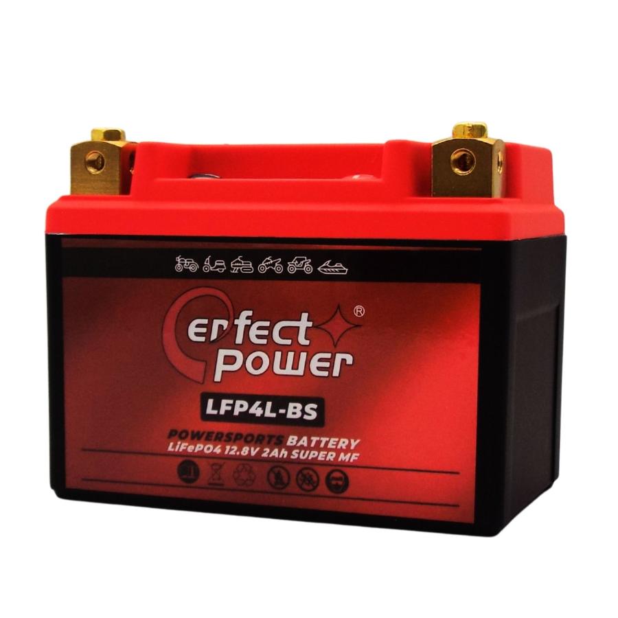 パーフェクトパワー LFPR4L-BS バイク用 LiFePO4 リン酸鉄リチウム