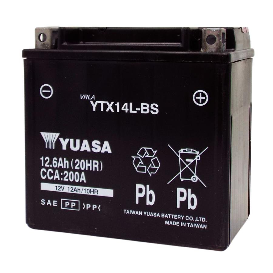ヤマハVOX  低走行車　極上車　バッテリー新品　オイル交換済み　 TAIWAN YUASA（台湾ユアサ） YUASA YTX14L-BS バイクバッテリー 初期