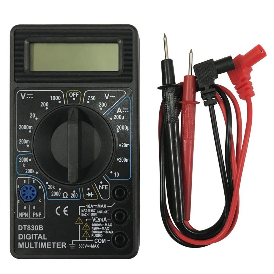 小型デジタルテスター Dt 0b 直流 交流電圧 抵抗測定 Y Dt 0b 2 バイクバッテリーバイクパーツ博士 通販 Yahoo ショッピング