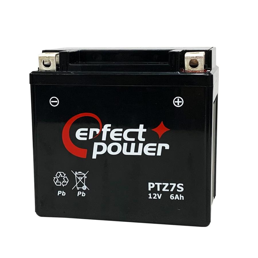 【デジタルテスターセット】 PERFECT POWER PTZ7S バイクバッテリー充電済 【互換 YTZ7S FTZ7S GT6B-3 FTZ5L-BS YTZ6V 】 即使用可能｜baikupatuhakase｜02