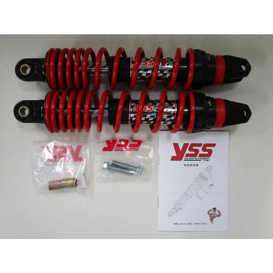 YSS GAS-DTG リアサスペンション 300mm PCX125 PCX150 レッド YSS GAS-DTG リアサスペンション 300mm PCX125 PCX150 レッド