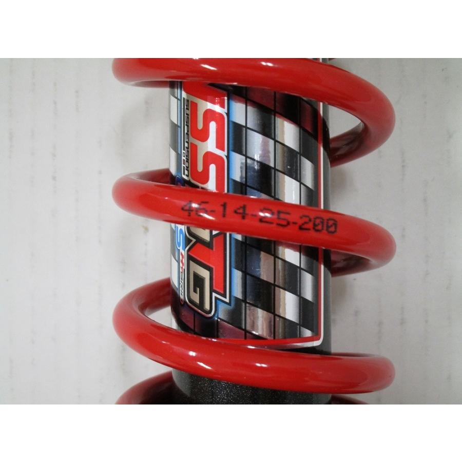YSS GAS-DTG リアサスペンション 300mm PCX125 PCX150 レッド YSS GAS-DTG リアサスペンション 300mm PCX125 PCX150 レッド