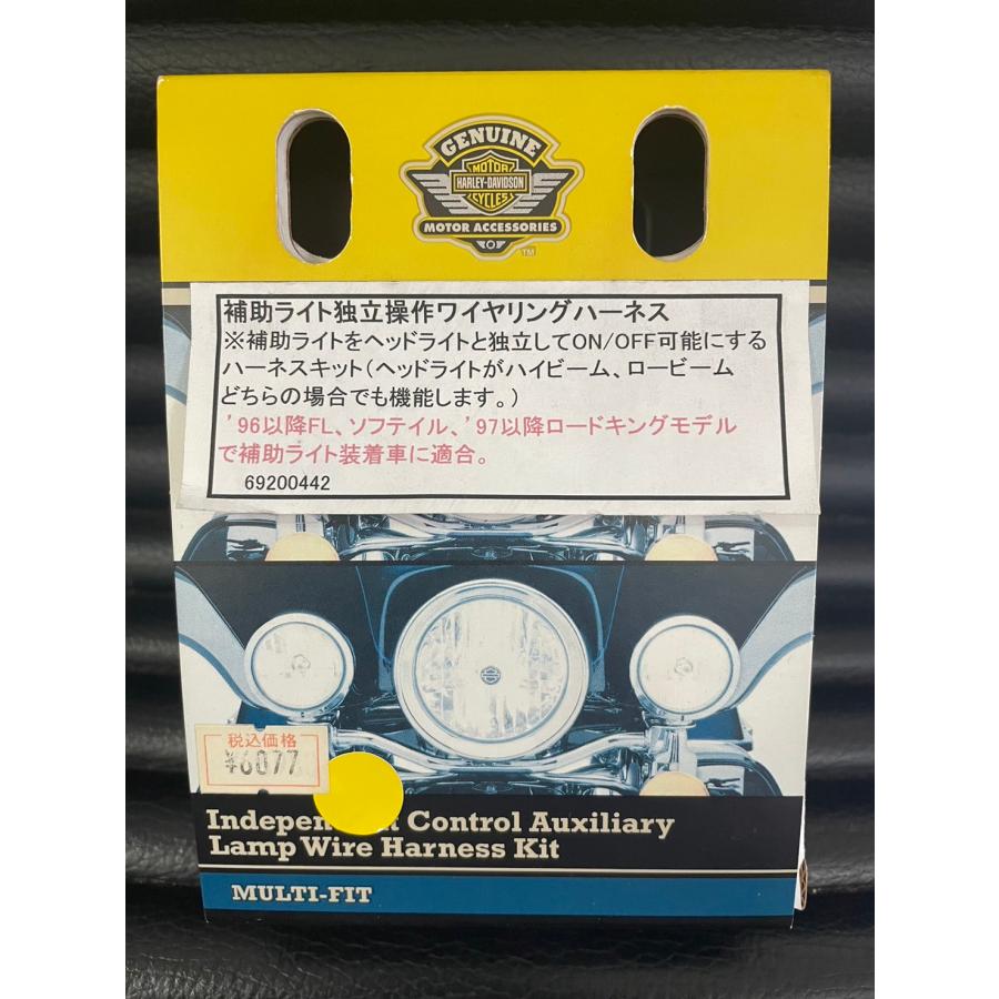 Independent Control Auxiliary Lamp Wire Harness Kit 69200442バイクヤネット