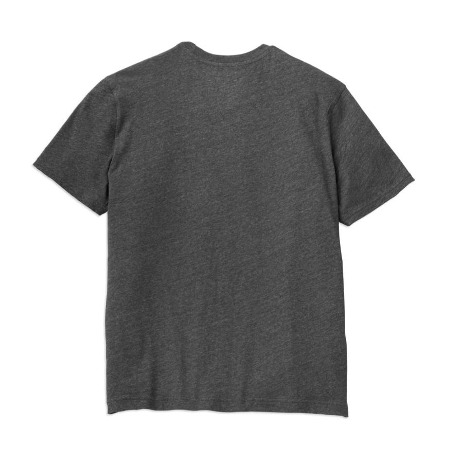 Harley Davidson プリントTシャツ グレー エンジン Harley Davidson プリントTシャツ グレー エンジン