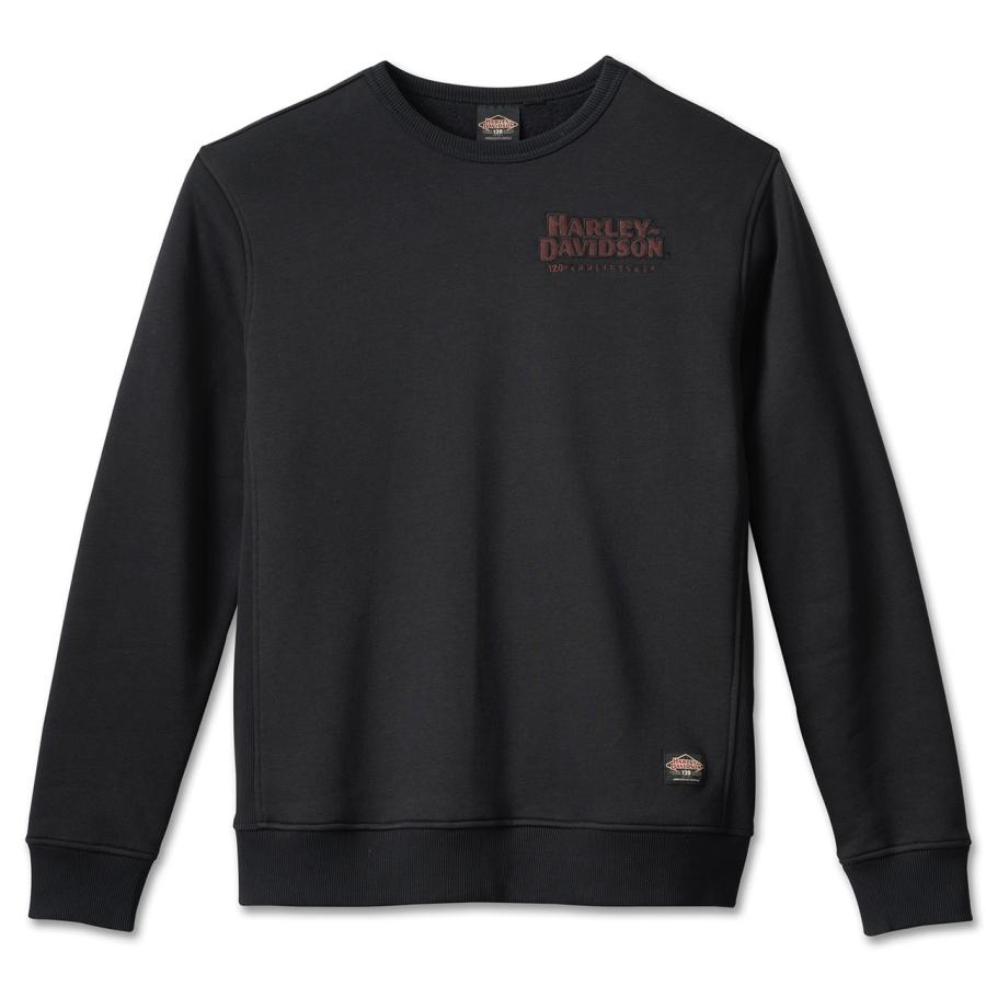Harley Davidson HARLEY DAVIDSON 120周年記念 スウェットシャツ Harley Davidson HARLEY DAVIDSON 120周年記念 スウェットシャツ