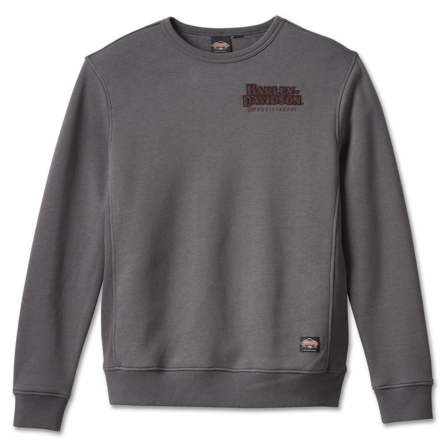Harley Davidson HARLEY DAVIDSON 120周年記念 スウェットシャツ Harley Davidson HARLEY DAVIDSON 120周年記念 スウェットシャツ